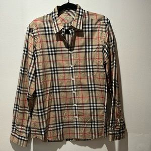 Burberry London Classic Check Long Sleeve Shirt